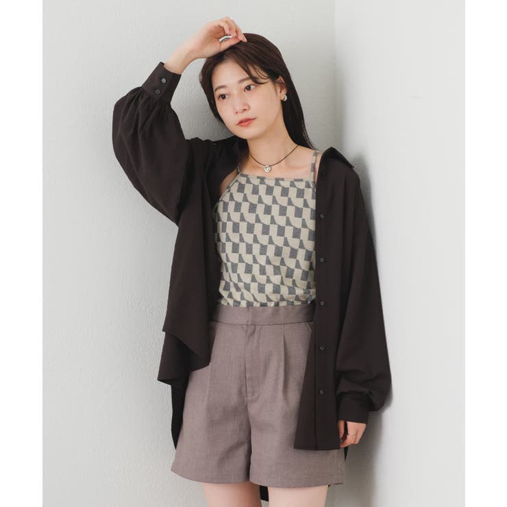 【Kastane】バックギャザーBIGシャツ | PAL GROUP OUTLET | 詳細画像19 
