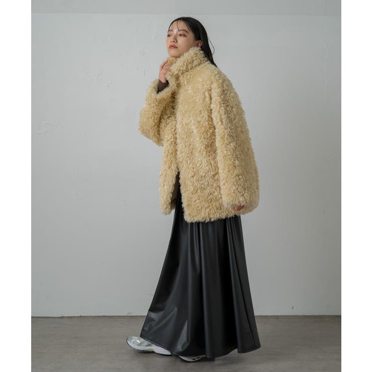 ORIENT MILLINERY エコファーコート （earthy_】エコファーコート[品番  