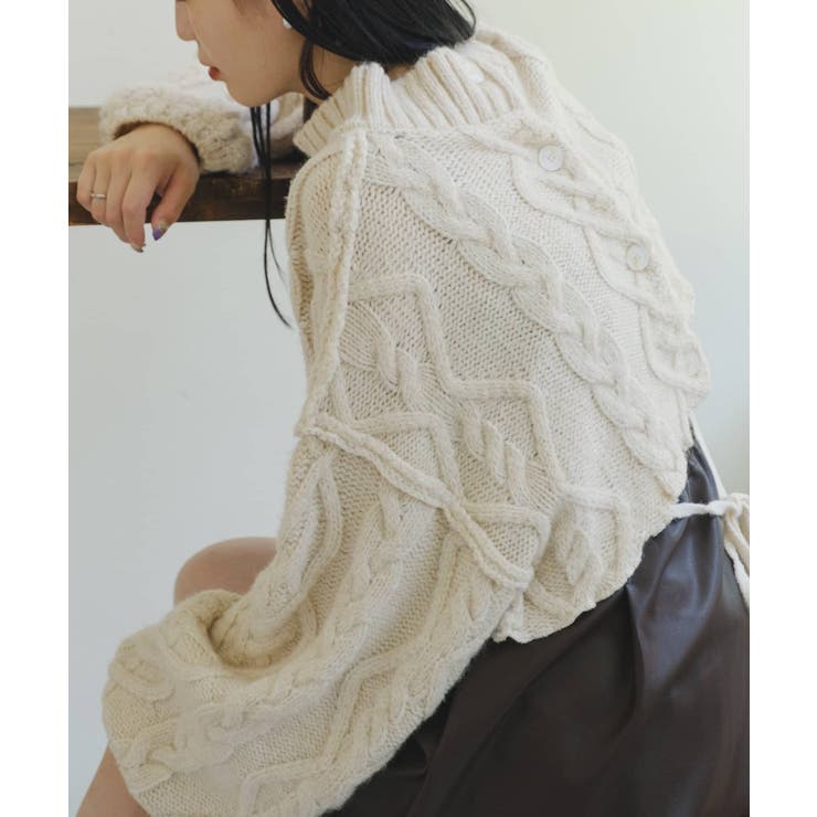 【Kastane】ショートケーブルニット | PAL GROUP OUTLET | 詳細画像17 
