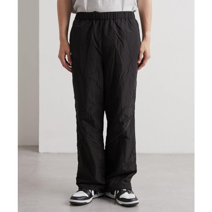 グクペンJuun.j メンズサルエルパンツ黒50 Juun.j メンズサルエルパンツ黒50