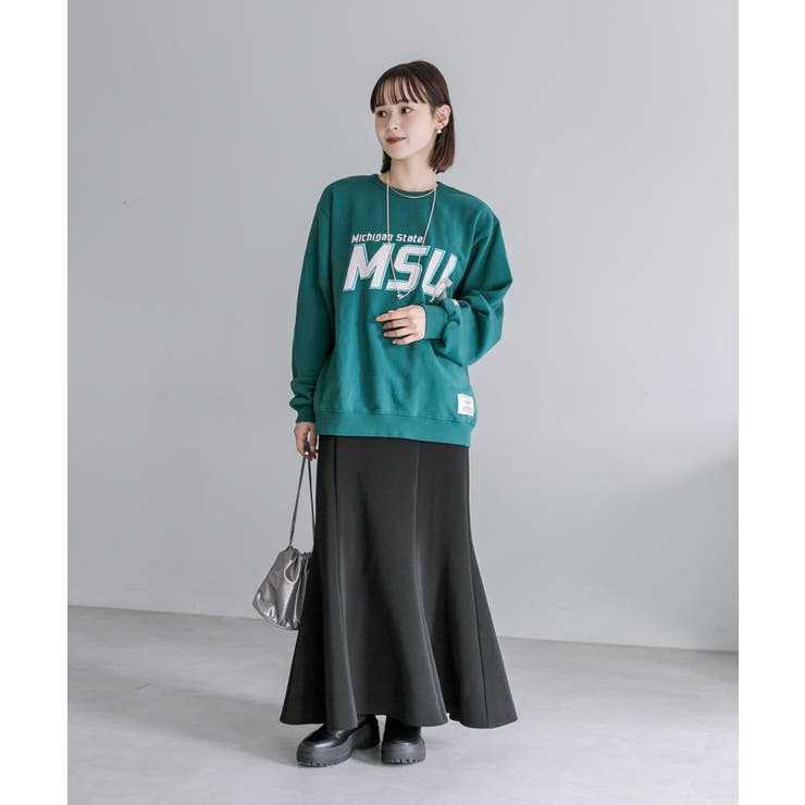 OUTLET SALE- 訳あり品など大放出 mystic】カレッジスウェット[品番：PALW0003487]｜PAL GROUP トップス