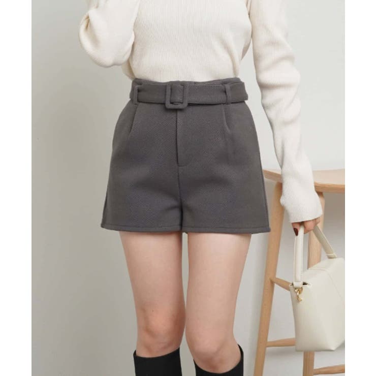 2023SS】パッチポケット付ポンチショートパンツ（その他パンツ
