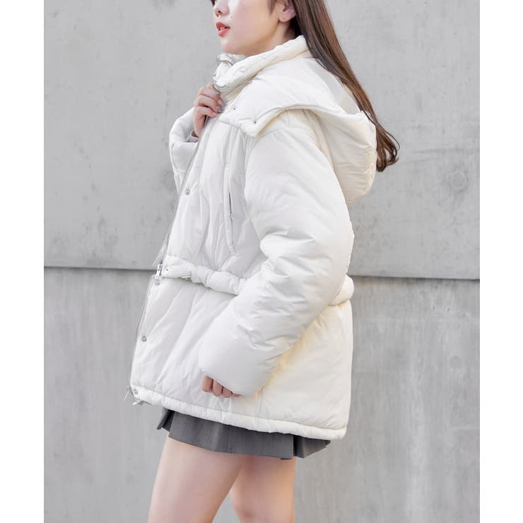 人気ブランド 海外通販 - 国内入手困難 Chico】2way中綿JK[品番：PALW0002878]｜PAL OUTLET（パル GROUP ジャケット・アウター