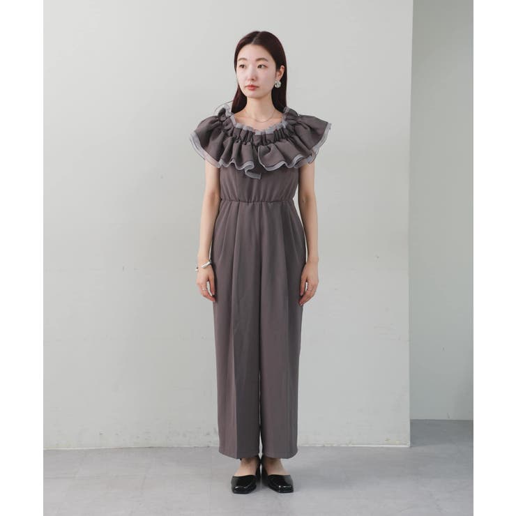最新作の Kastane】frill gather all-in-one[品番：PALW0003617]｜PAL ワンピース