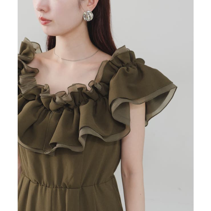 スーツ・フォーマル・ドレス kastane frill gather all-in-one Kastane】frill gather all-in-one[品番：PALW0003617]｜PAL
