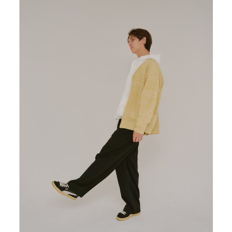 【Kastane】MIX YARN WAFFLE KNIT CARDIGAN | PAL GROUP OUTLET | 詳細画像8 