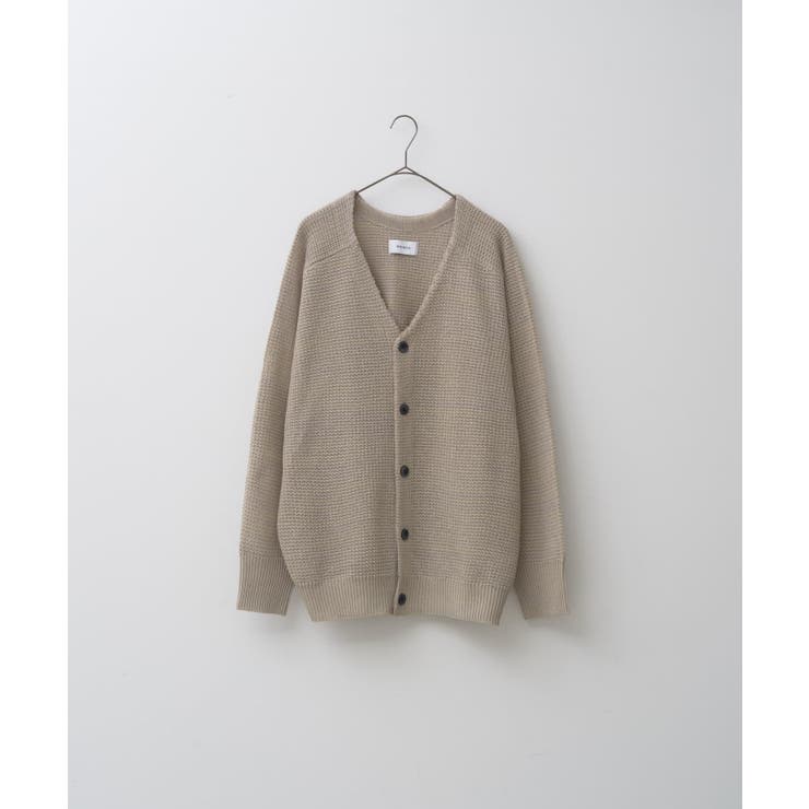 【Kastane】MIX YARN WAFFLE KNIT CARDIGAN | PAL GROUP OUTLET | 詳細画像25 