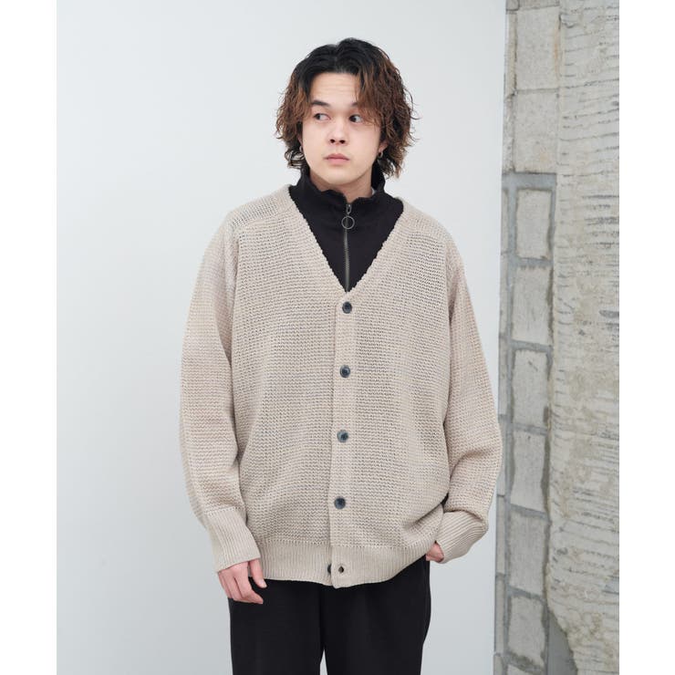 【Kastane】MIX YARN WAFFLE KNIT CARDIGAN | PAL GROUP OUTLET | 詳細画像31 