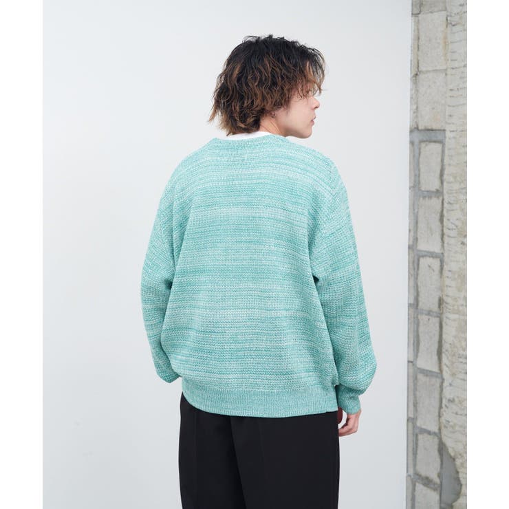 【Kastane】MIX YARN WAFFLE KNIT CARDIGAN | PAL GROUP OUTLET | 詳細画像38 