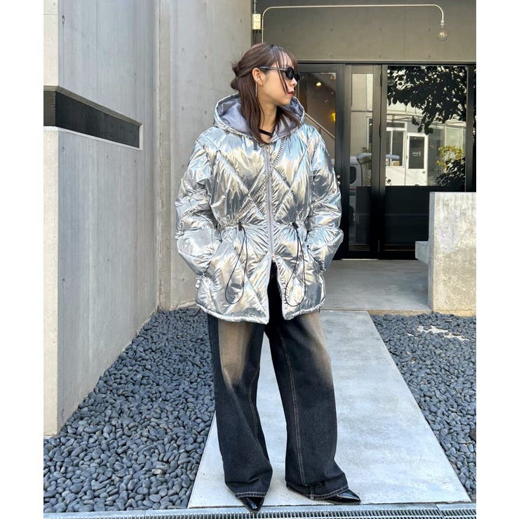 24時間限定タイムセール WHO'S WHO gallery】Six Mダイヤキルト中綿ブルゾン[品番 ジャケット・アウター