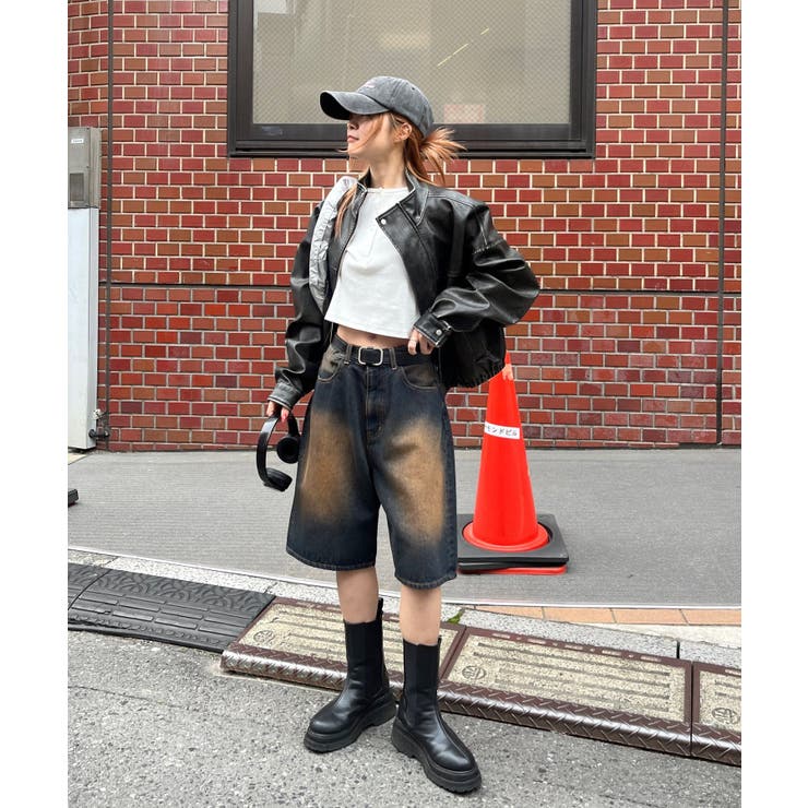 WHO'S WHO gallery】ヴィンテージライクブルゾン[品番