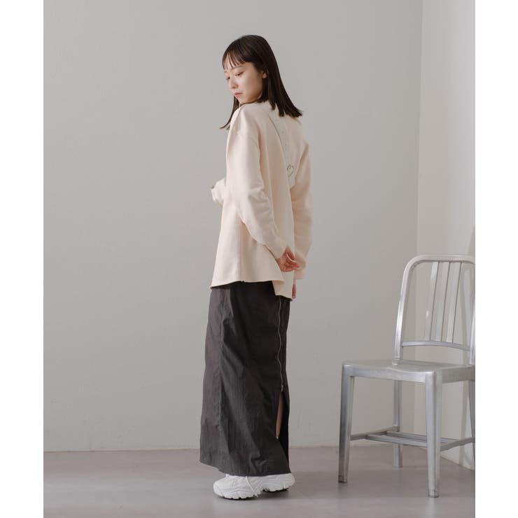 Kastane】オフショルピグメントスウェット[品番：PALW0003095