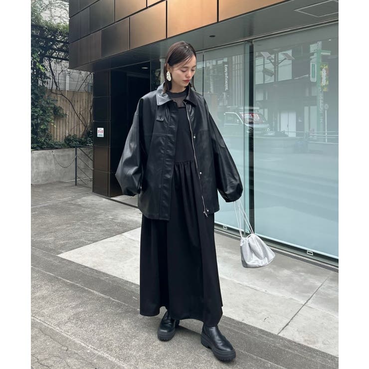 mystic】【森川企画】バックリボンドッキングワンピース[品番