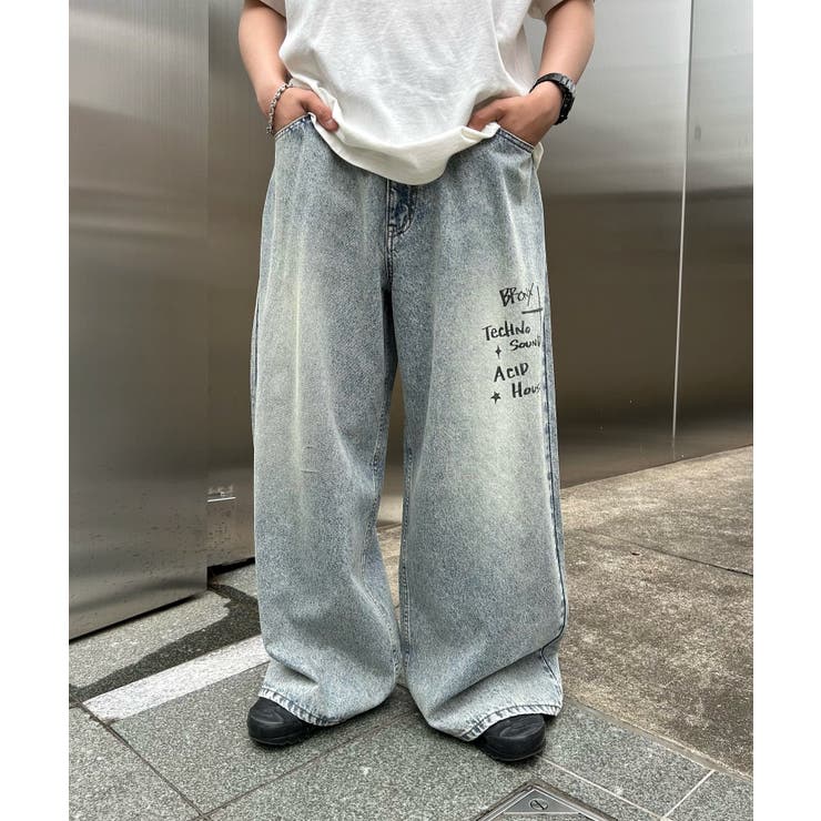WHO'S WHO gallery】ワイドデニム[品番：PALW0003389]｜PAL GROUP  OUTLET（パルグループアウトレットメン）のメンズファッション通販｜SHOPLIST（ショップリスト）