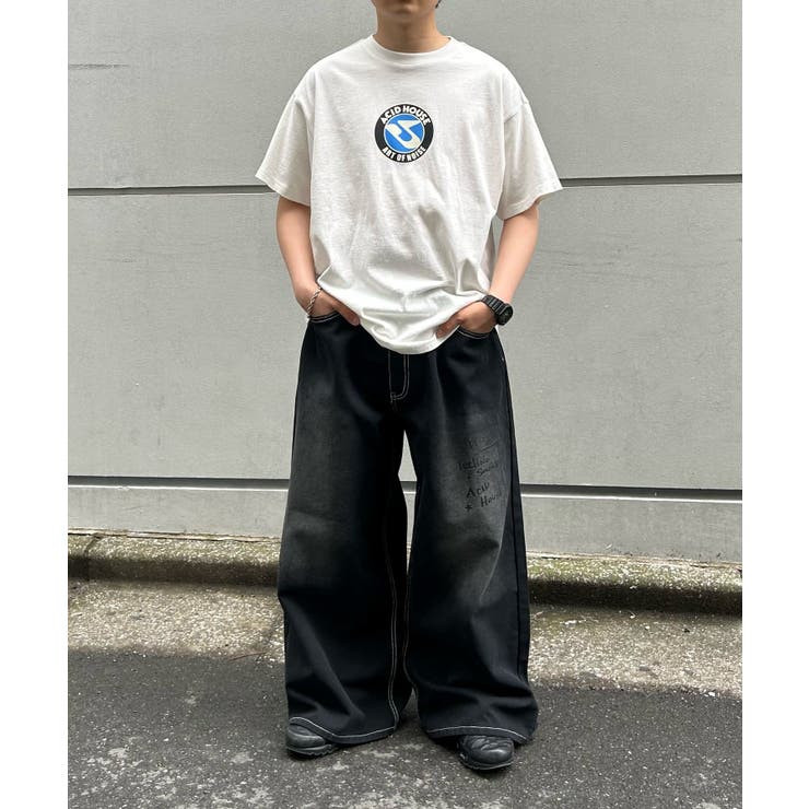 WHO'S WHO gallery】ワイドデニム[品番：PALW0003389]｜PAL GROUP  OUTLET（パルグループアウトレットメン）のメンズファッション通販｜SHOPLIST（ショップリスト）