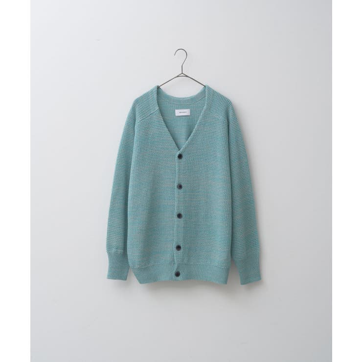【Kastane】MIX YARN WAFFLE KNIT CARDIGAN | PAL GROUP OUTLET | 詳細画像1 