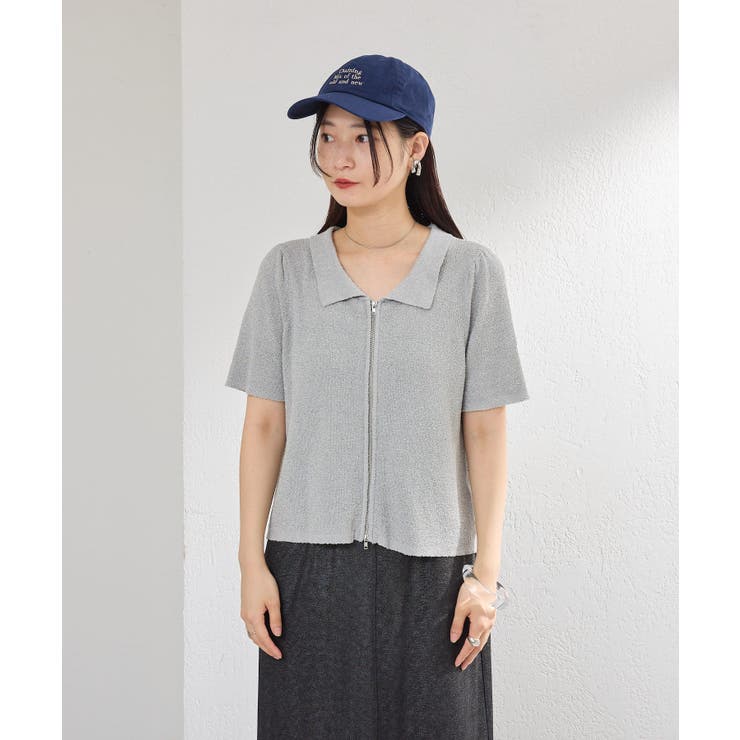 【Kastane】ブークレニットカーディガン | PAL GROUP OUTLET | 詳細画像14 