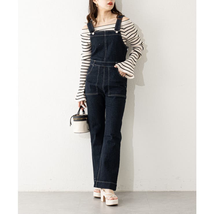 Chico】ストレッチデニムサロペット[品番：PALW0003157]｜PAL