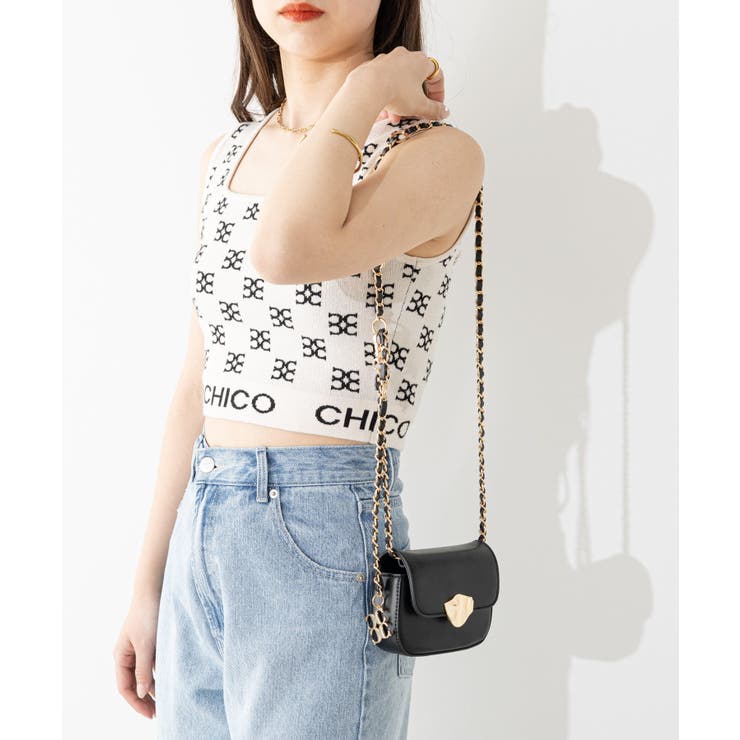 Chico】2wayチェーンミニショルダーバッグ[品番：PALW0003163