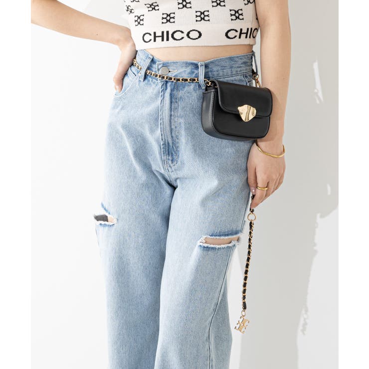 Chico】2wayチェーンミニショルダーバッグ[品番：PALW0003163