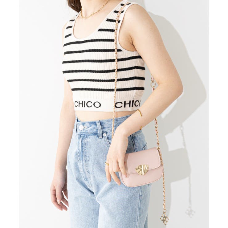 Chico】2wayチェーンミニショルダーバッグ[品番：PALW0003163