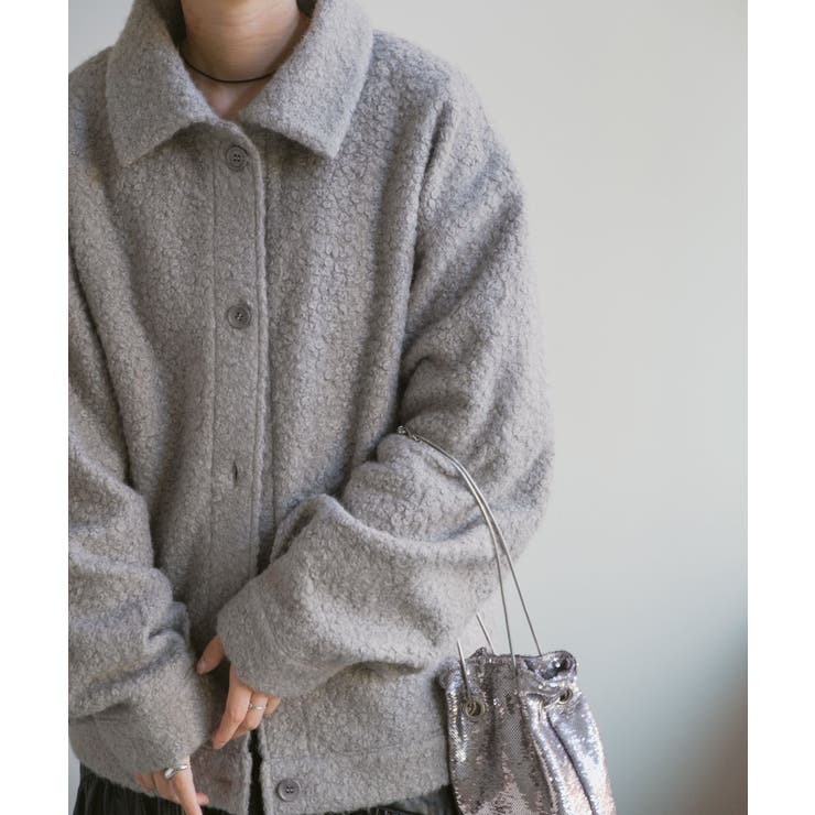 【Kastane】ブークレミドルステンカラーコート | PAL GROUP OUTLET | 詳細画像7 
