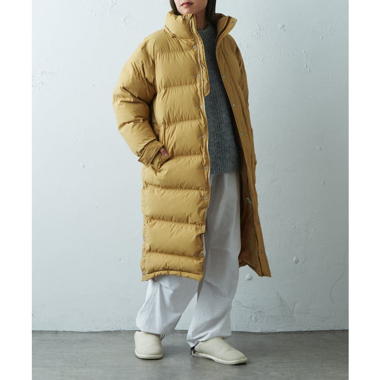 earthy_】ロングハイブリットダウンコート[品番：PALW0003593