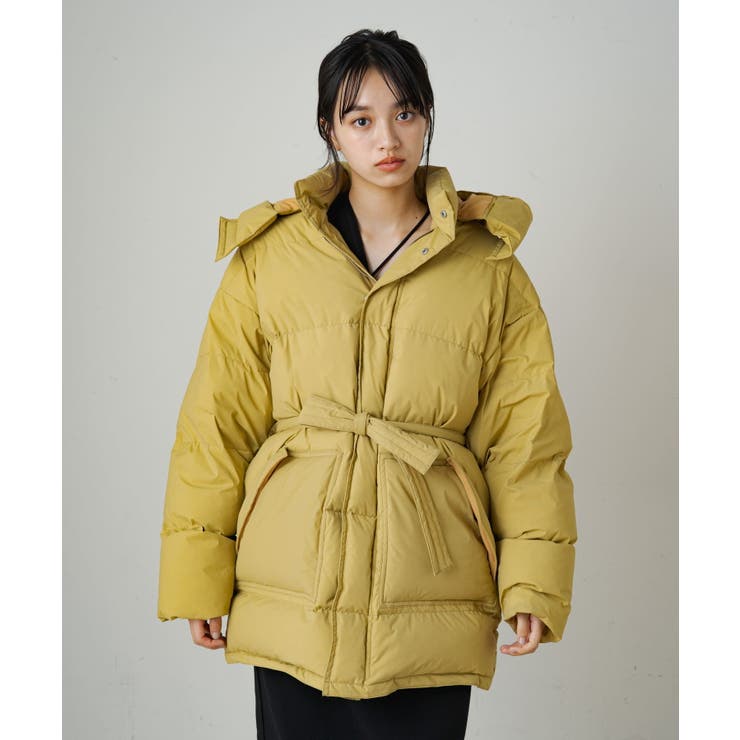 【earthy_】ミディハイブリットダウンコート[品番：PALW0003592]｜PAL GROUP  OUTLET（パルグループアウトレット）のレディースファッション通販｜SHOPLIST（ショップリスト）