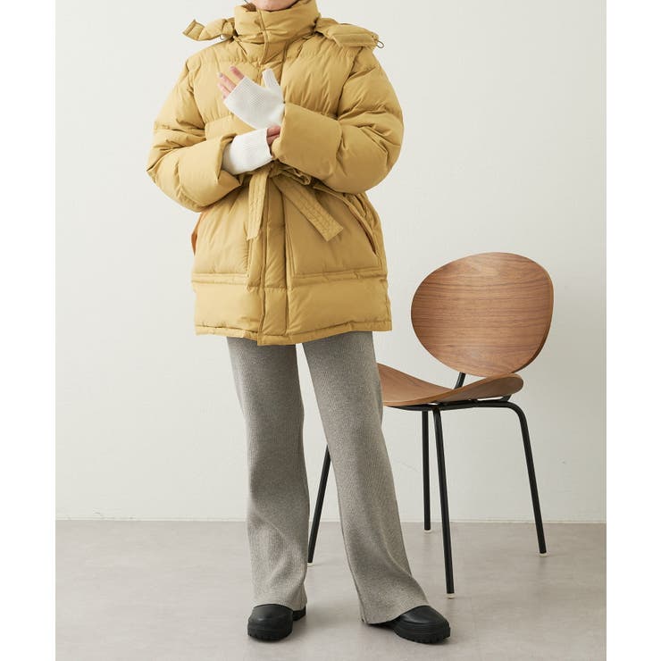 【earthy_】ミディハイブリットダウンコート[品番：PALW0003592]｜PAL GROUP  OUTLET（パルグループアウトレット）のレディースファッション通販｜SHOPLIST（ショップリスト）