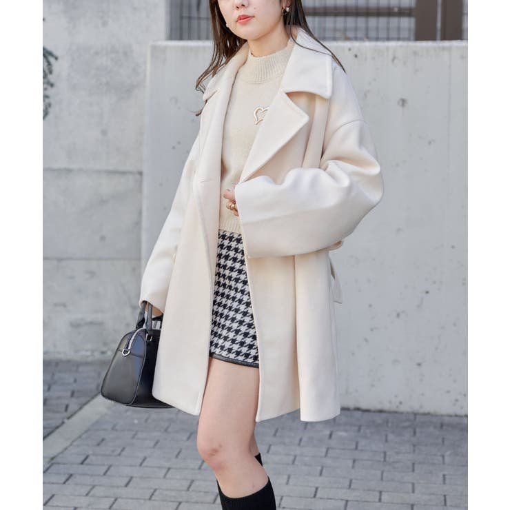 Chico コート チコ Chico Sミドル丈コート （IVO） -ファッション通販 FASHION