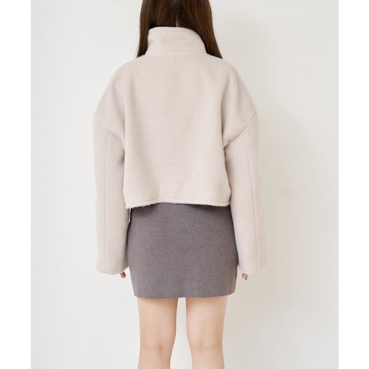 Chico】シャギーZIPショートブルゾン[品番：PALW0003583]｜PAL GROUP