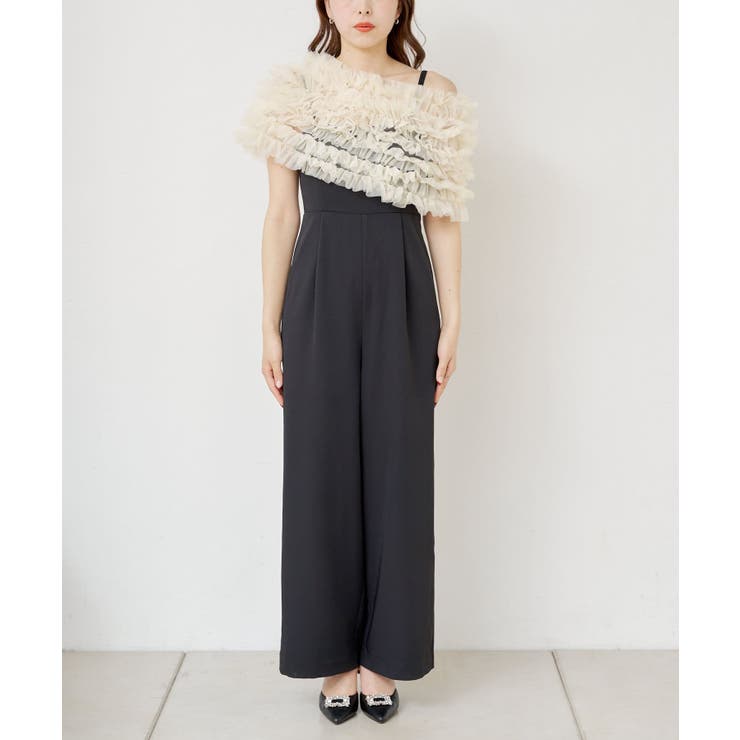 【SALON by Chico】チュールボレロ付コンビネゾン Chico】チュールボレロ付コンビネゾン[品番：PALW0003591]｜PAL
