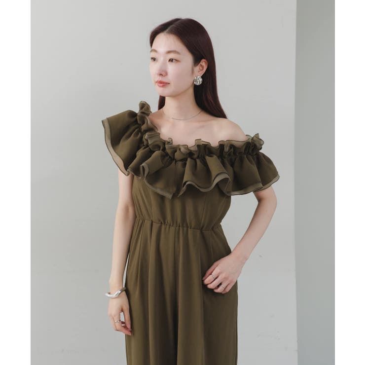Kastane】frill gather all-in-one[品番：PALW0005910]｜PAL