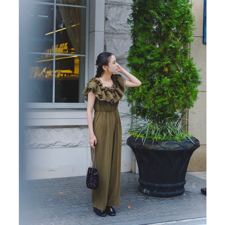 Kastane】frill gather all-in-one[品番：PALW0005910]｜PAL