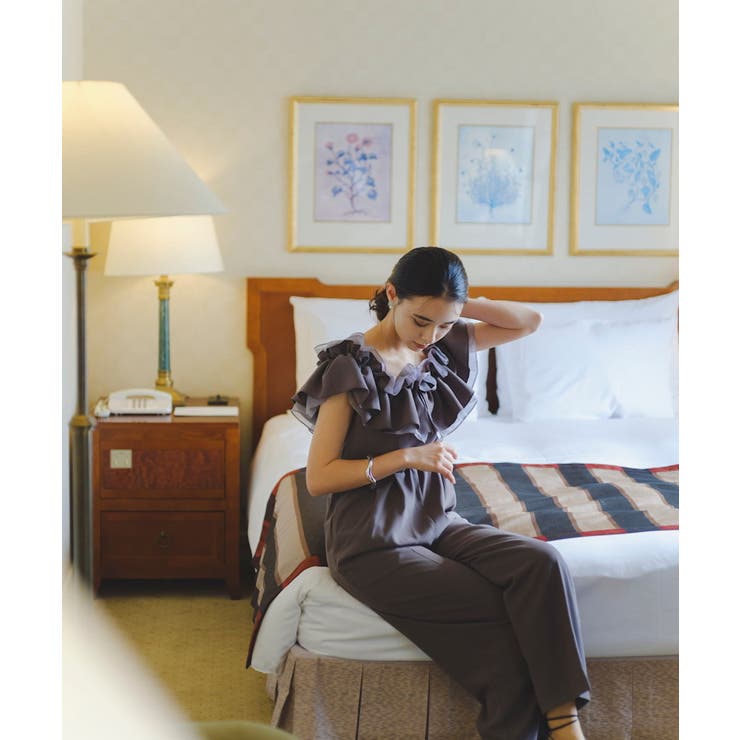 【Kastane】frill gather all-in-one | PAL GROUP OUTLET | 詳細画像18 