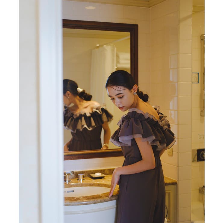 【Kastane】frill gather all-in-one | PAL GROUP OUTLET | 詳細画像20 