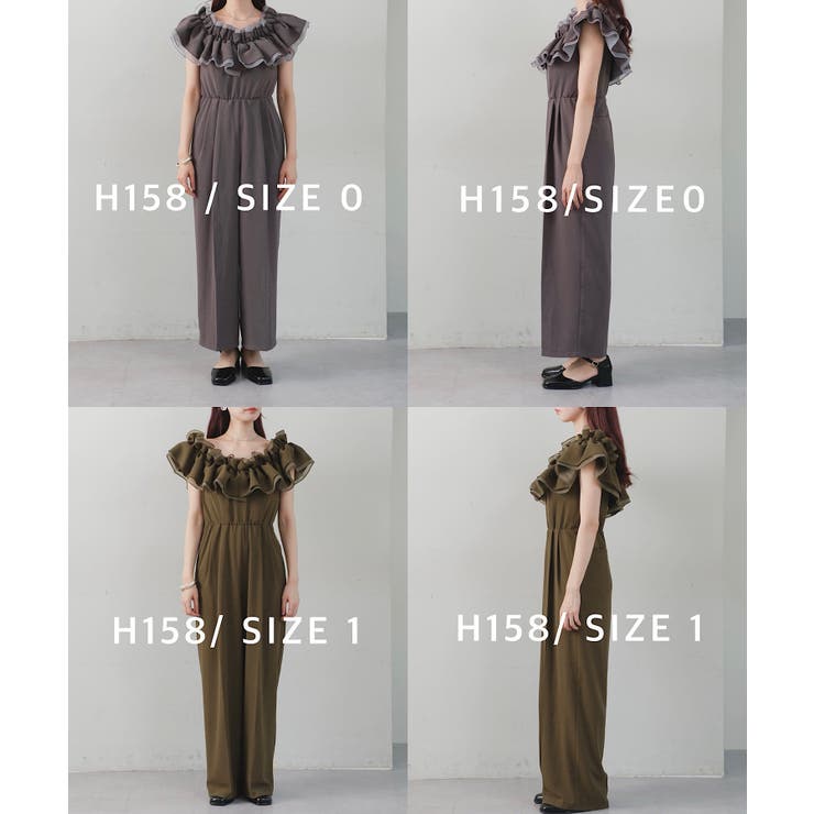 【Kastane】frill gather all-in-one | PAL GROUP OUTLET | 詳細画像21 