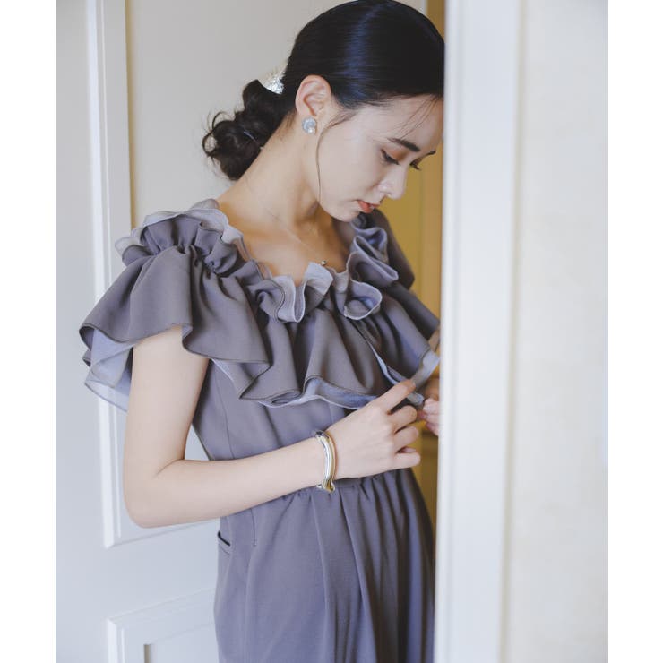 【Kastane】frill gather all-in-one | PAL GROUP OUTLET | 詳細画像12 