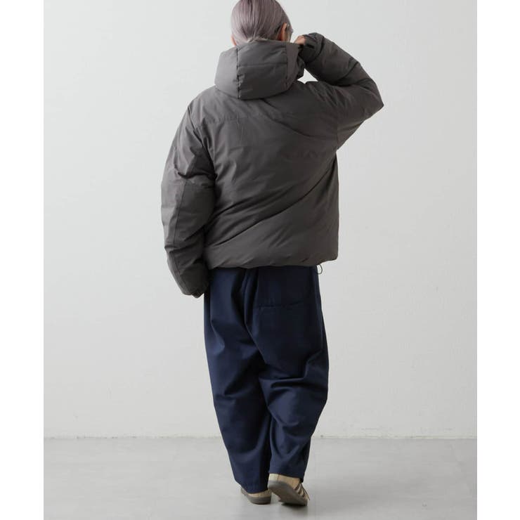 CIAOPANIC TYPY】2way中綿フードスタンドネックジャケット[品番