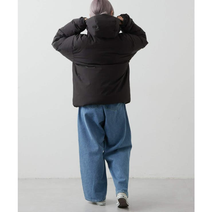 CIAOPANIC TYPY】2way中綿フードスタンドネックジャケット[品番
