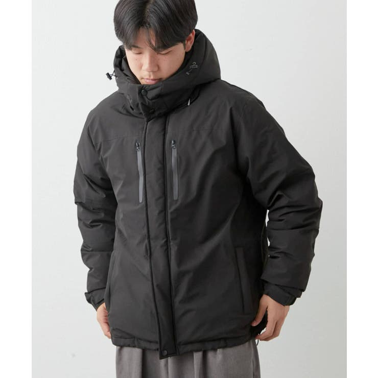 CIAOPANIC TYPY】2way中綿フードスタンドネックジャケット[品番