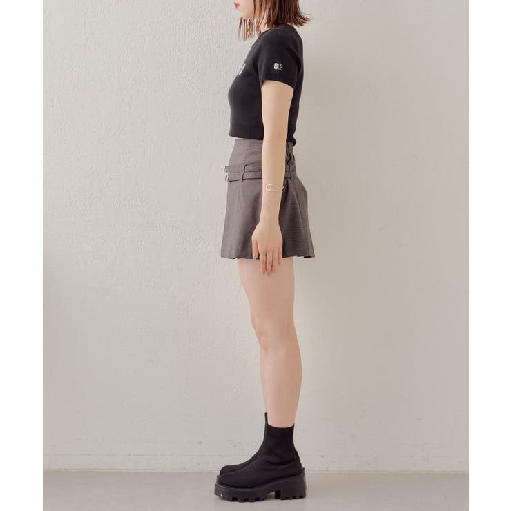 Chico】チェックプリーツミニSK[品番：PALW0003782]｜PAL GROUP OUTLET