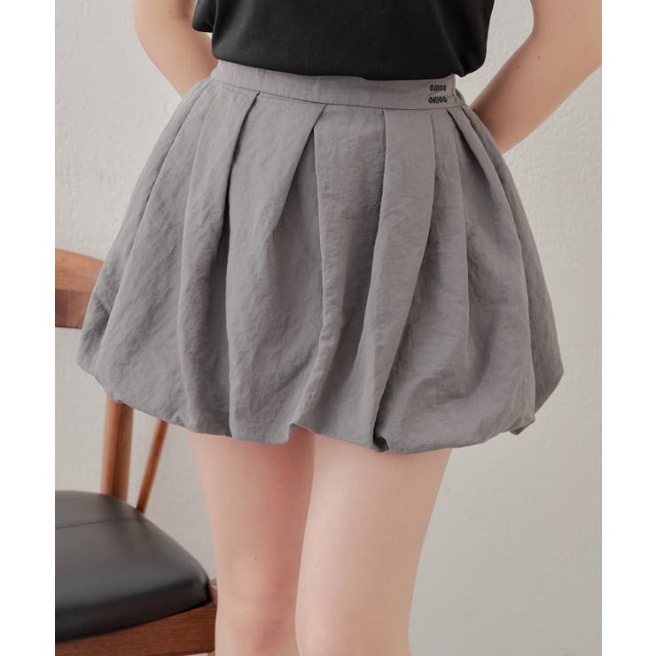 ニットバルーンミニスカート(F IVORY): BOTTOM