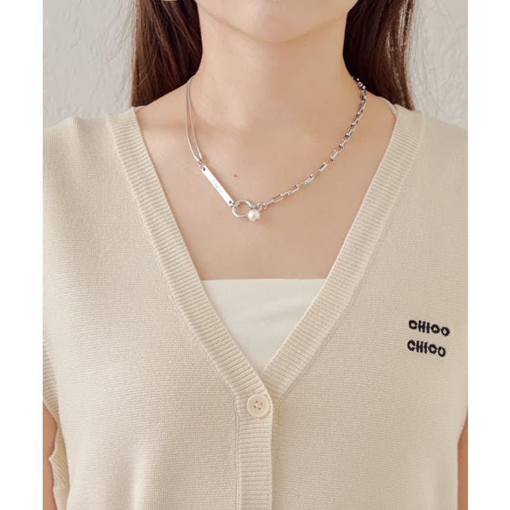 【Chico】ロゴ刺繍ルーズベスト | PAL GROUP OUTLET | 詳細画像33 