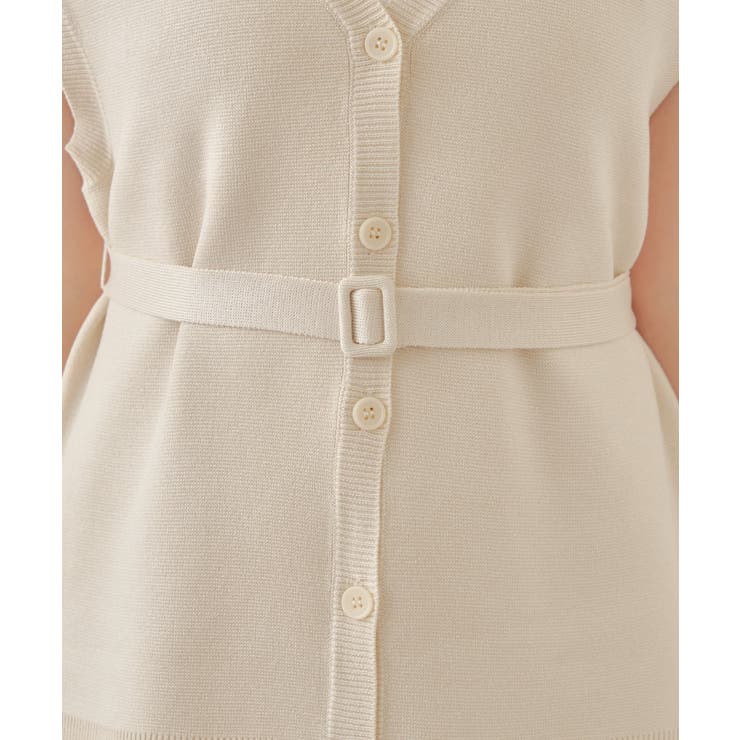 【Chico】ロゴ刺繍ルーズベスト | PAL GROUP OUTLET | 詳細画像35 