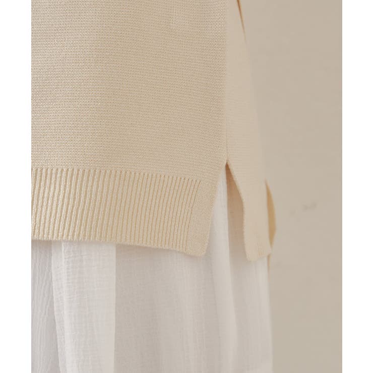 【Chico】ロゴ刺繍ルーズベスト | PAL GROUP OUTLET | 詳細画像38 