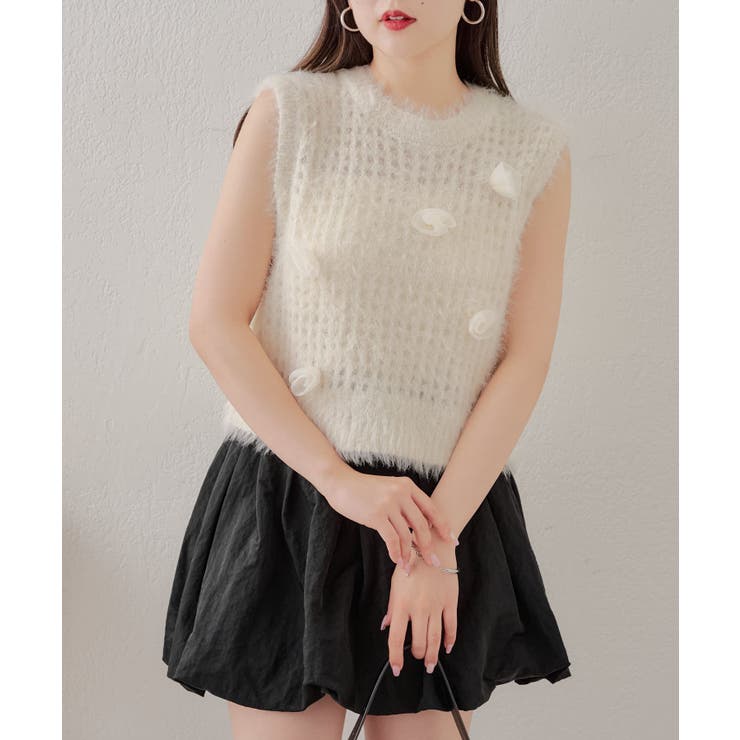 メッシュ タンクトップ / WOR US Mesh Tank（パープルオアシス