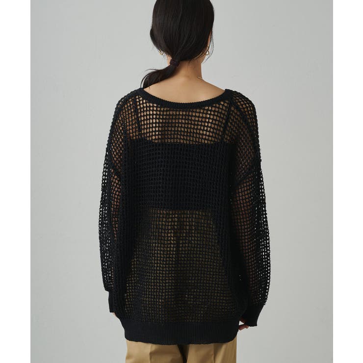 Loungedress】スキッパーメッシュKN[品番：PALW0003812]｜PAL GROUP