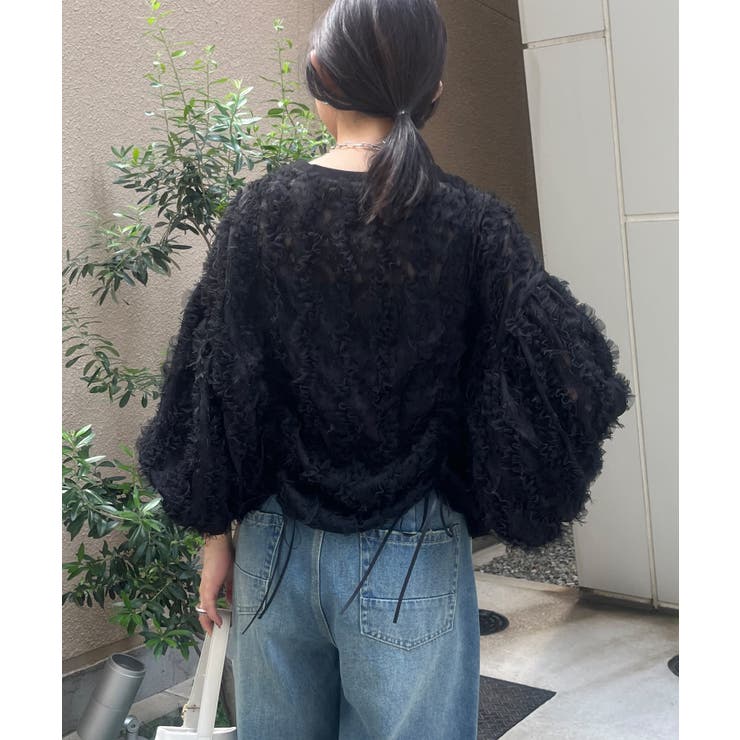 【DouDou】リボンドロストブラウス[品番：PALW0003882]｜PAL GROUP  OUTLET（パルグループアウトレット）のレディースファッション通販｜SHOPLIST（ショップリスト）