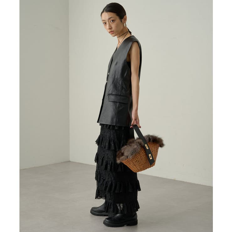 Loungedress】レザーベスト[品番：PALW0003886]｜PAL GROUP OUTLET  